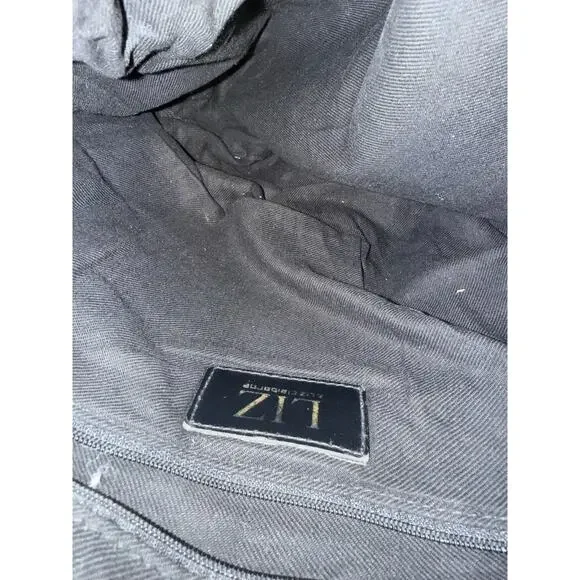 6/$25 Vintage LIZ by Liz Claiborne Brown Faux Leather Single Strap Backpack - Picture 8 of 9